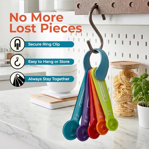 Farberware Professional Kitchen Measuring Spoons - Set of 5 - image 7