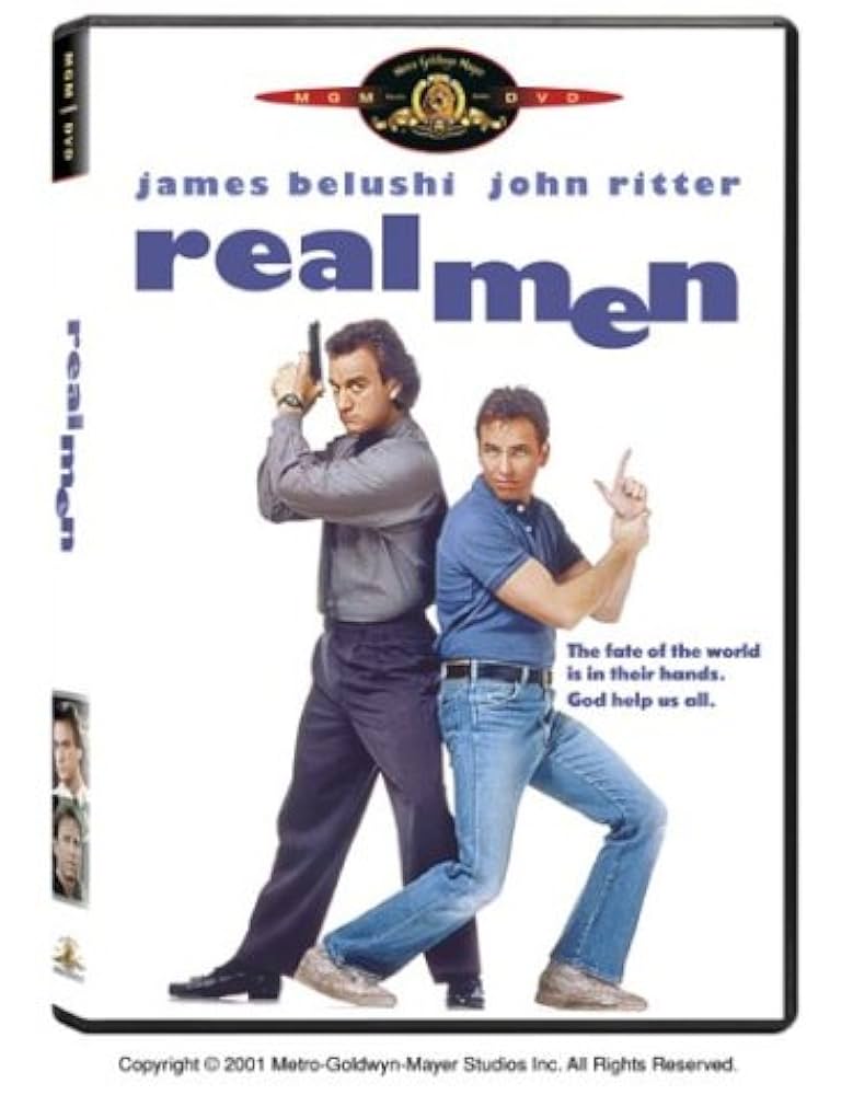 Amazon.com: Real Men [DVD] : James Belushi, John Ritter