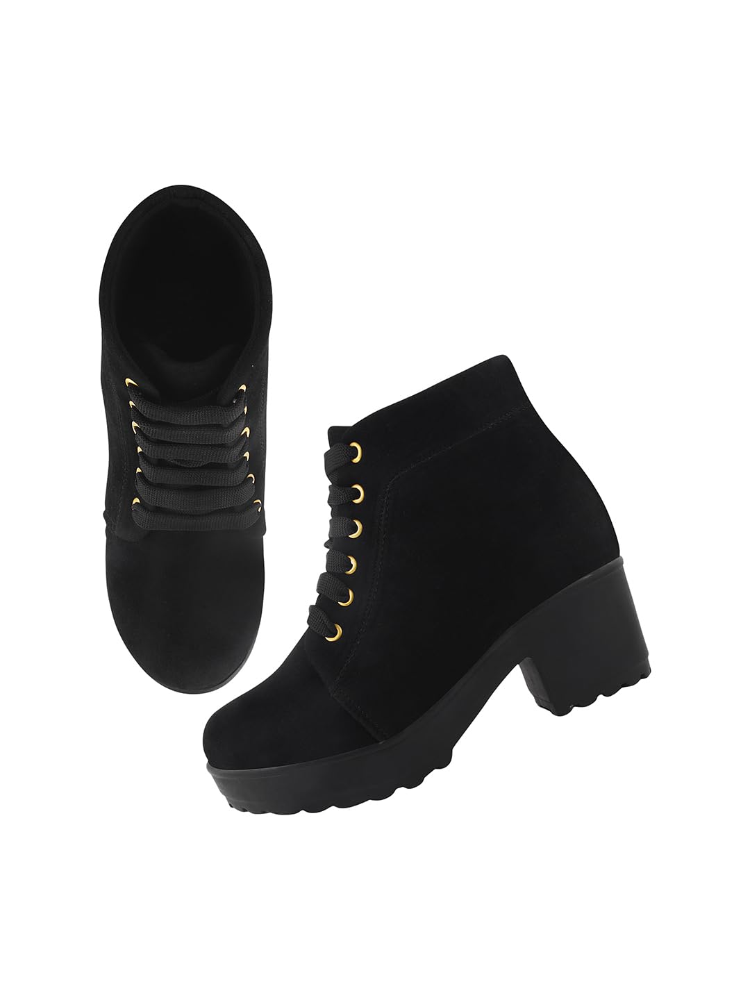 Ankle Length Boots Classic Design Alluring Boots for Womens & Girls Nude-image-43