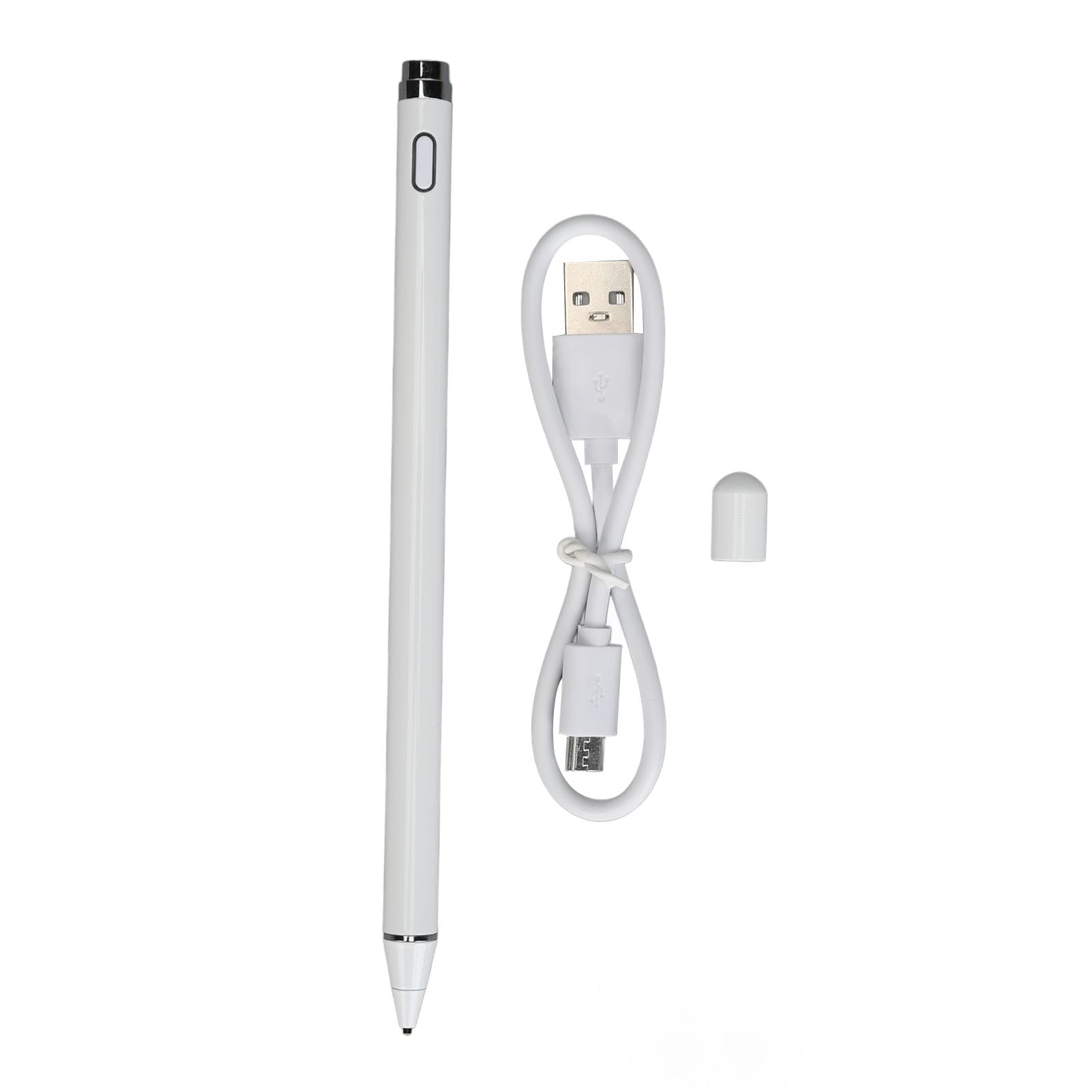 Penna stilo magnetica 2 in 1 per touch screen White | Leroy Merlin