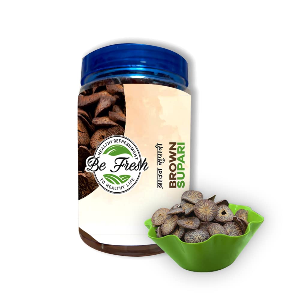 Roasted Betel Nuts Cutting | Roasted Brown Supari - Sekel Cutting Sopari - Nature Sliced Cutting | Areca Nuts Betel Nuts Dry Roasted - 300Gm jar packing (B0B5DYVZHL) Amazon Price History, Amazon Price Tracker