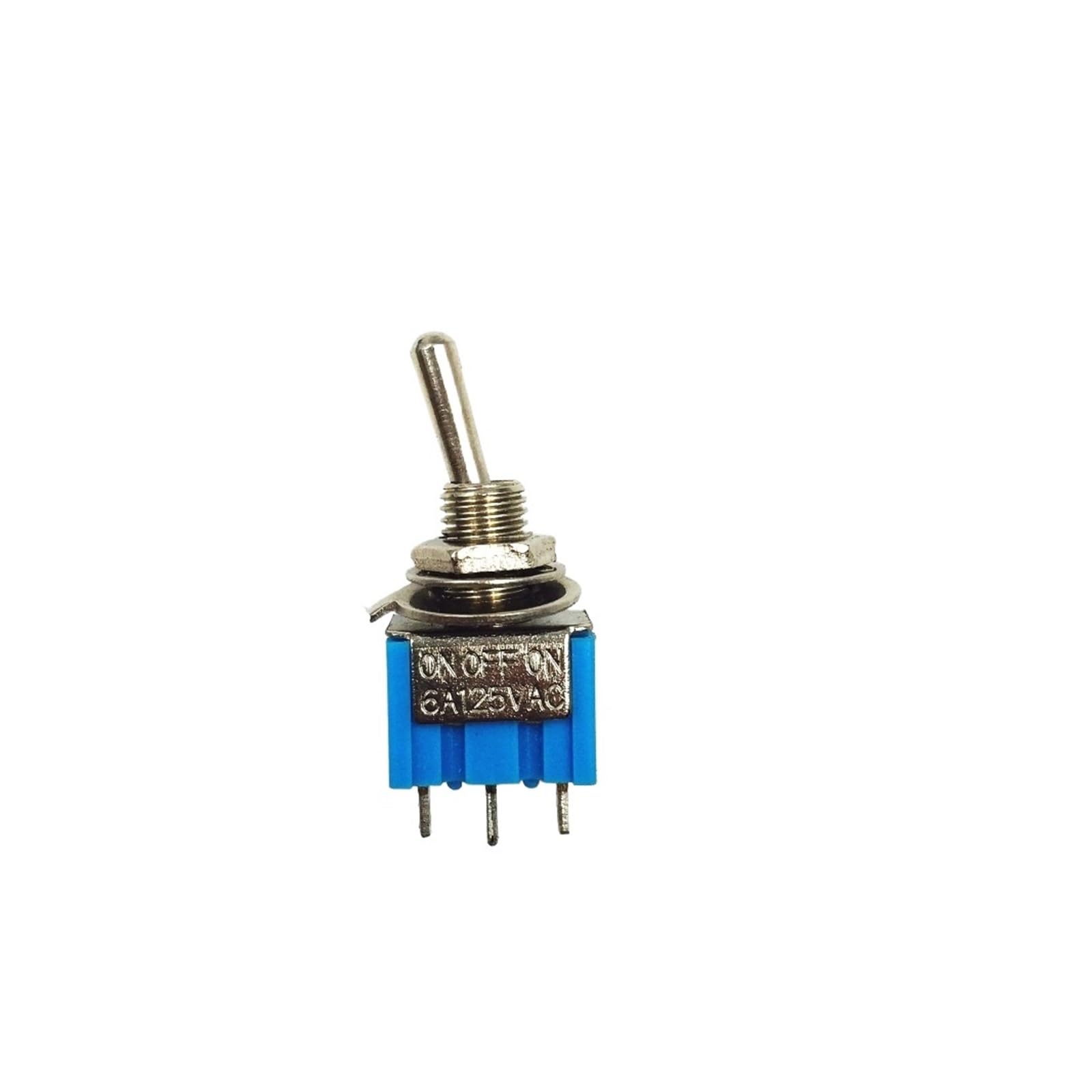 10 sztuk MTS-103 MTS-102 AC 125V/6A 250V/3A przełącznik kołyskowy 3-biegunowy zamek 3-biegunowy (ON OFF)