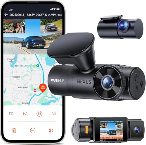 Vantrue N4S 3-Channel Dash Cam