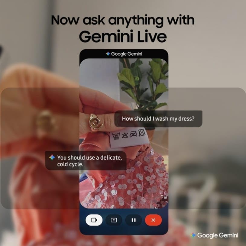 Image of Samsung Galaxy A17 5G (Blue, 6GB RAM, 128GB Storage) | 50 MP No Shake Camera | Gemini Live | Circle to Search | Super AMOLED | Corning Gorilla Glass Victus | 7.5mm Sleek | AI