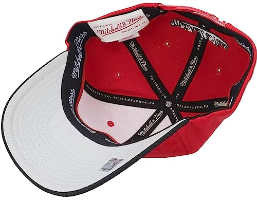 Mitchell & Ness Houston Rockets Gorra Snapback Ajustable Roja miniatura 6