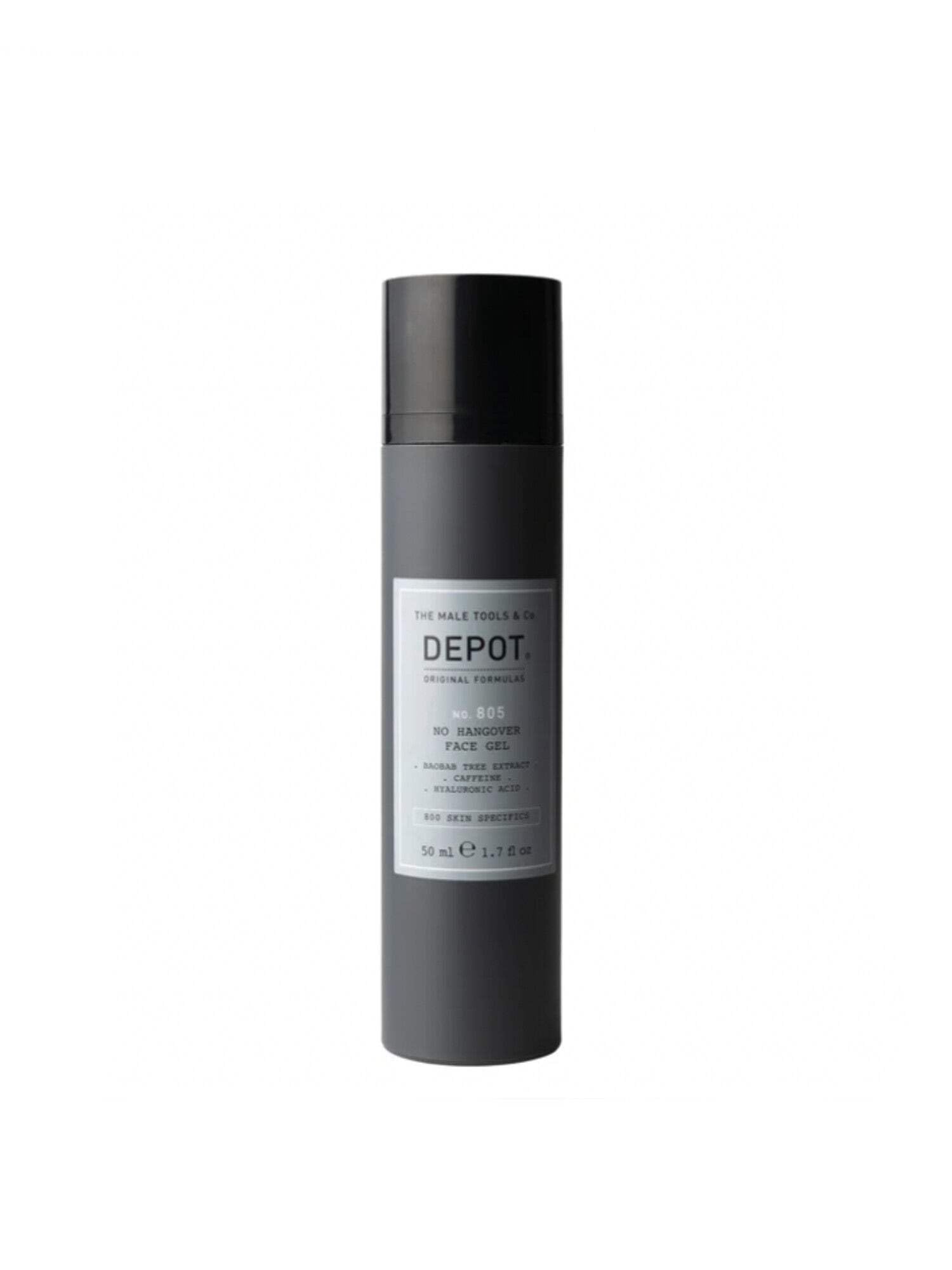 Depot N. 805 hangover face gel – Crema idratante viso acido ialuronico 50 ml