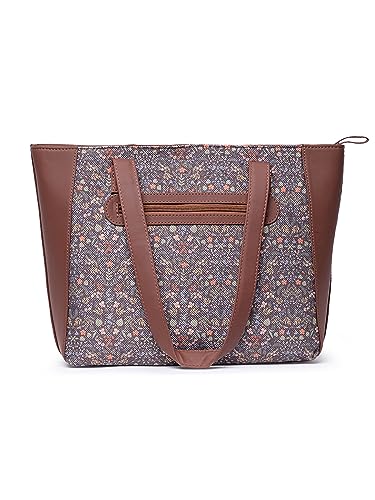 Image of ZOUK Women's Handcrafted Side Tote Bag and Handbag for Office and College