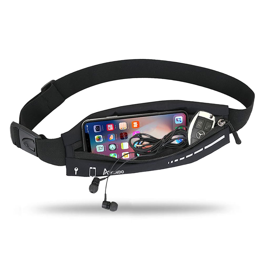 slim running belt for women menrunners fanny pack phone holderrunning pouch waist bag for workout joggingmoney belt running gear accessories
