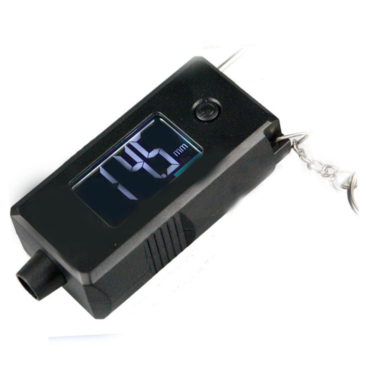 Luxshiny Digital Tire Gauge and Tread Ruler for Cars Trucks Accurate Measurements Soft Non-Slip Surface Key Ring for