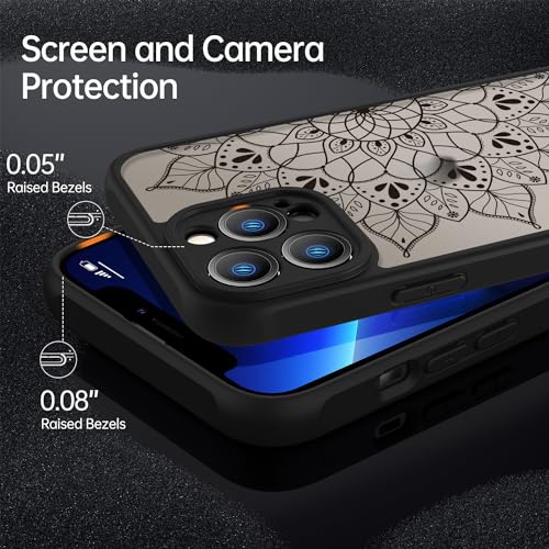 Coque iPhone 14 Pro Max anti-rayure avec film d'écran et protège-objectif