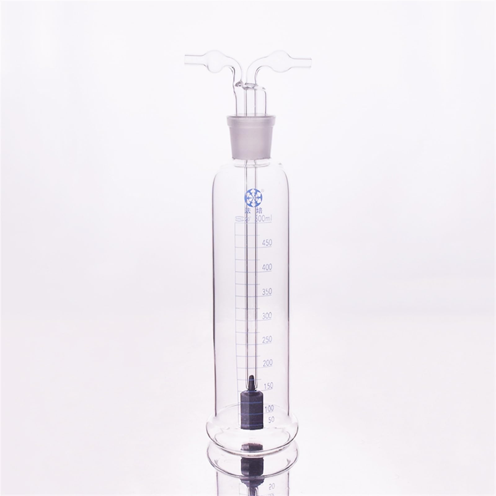 Windzerdong Gas Bottle Washing with Aeration Stone,10ml25ml50ml100ml150ml250ml500ml,Lab Glass Straight Tube Washing Cylinder,Shisha Hookah(3000ml)