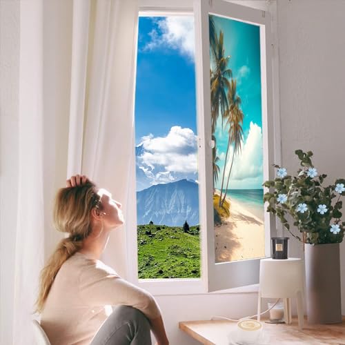Vinilo decorativo para ventana Dunmat de 17.7x23.6 pulgadas miniatura 5