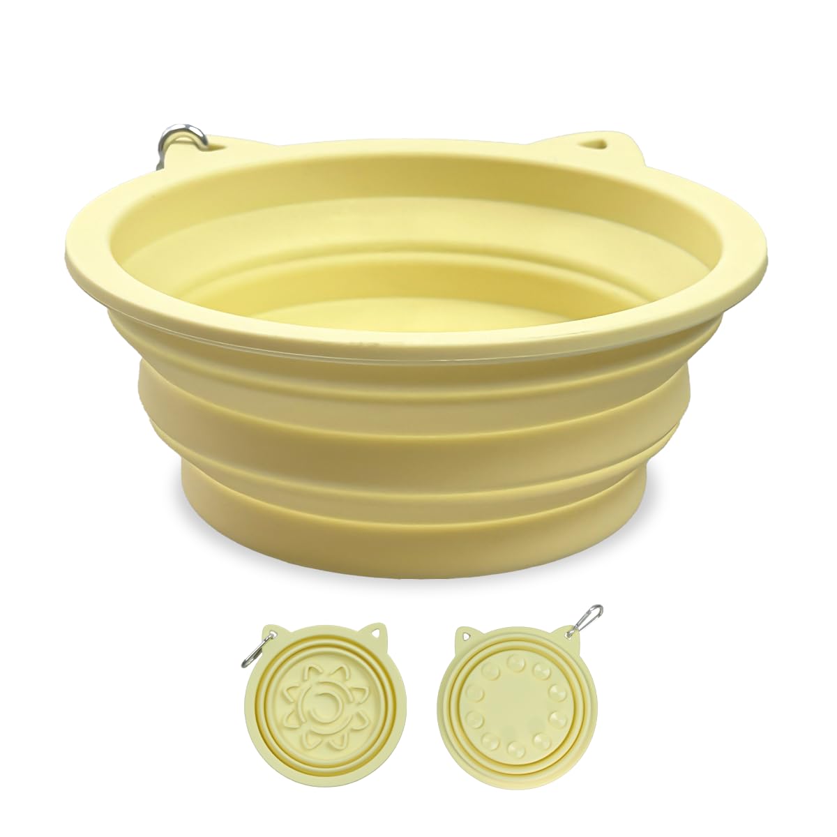 ETIALURE Collapsible Dog Water Bowl 650ml