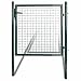 Produktbild Tidyard Einzeltor Zauntor aus pulverbeschichtetem Stahl Vidaxlgartentor Fence Gate Fence Gate Single Door 400 Garden Gate Steel Green