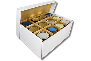 Canning Storage: Mason Jar Storage Box for Quart Jars