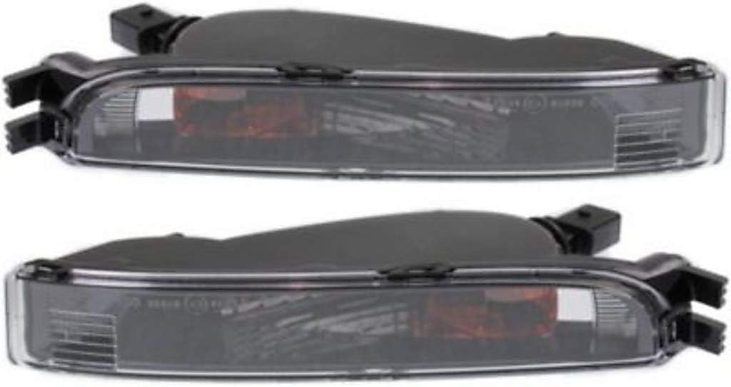 For 2012 13 14 15 2016 Volkswagen Beetle Driver and Passenger Side Pair Turn Signal Light | With Bulbs Included | Halogen | Convertible/Hatchback | VW2530112, VW2531112 | 5C5953041A, 5C5953042A