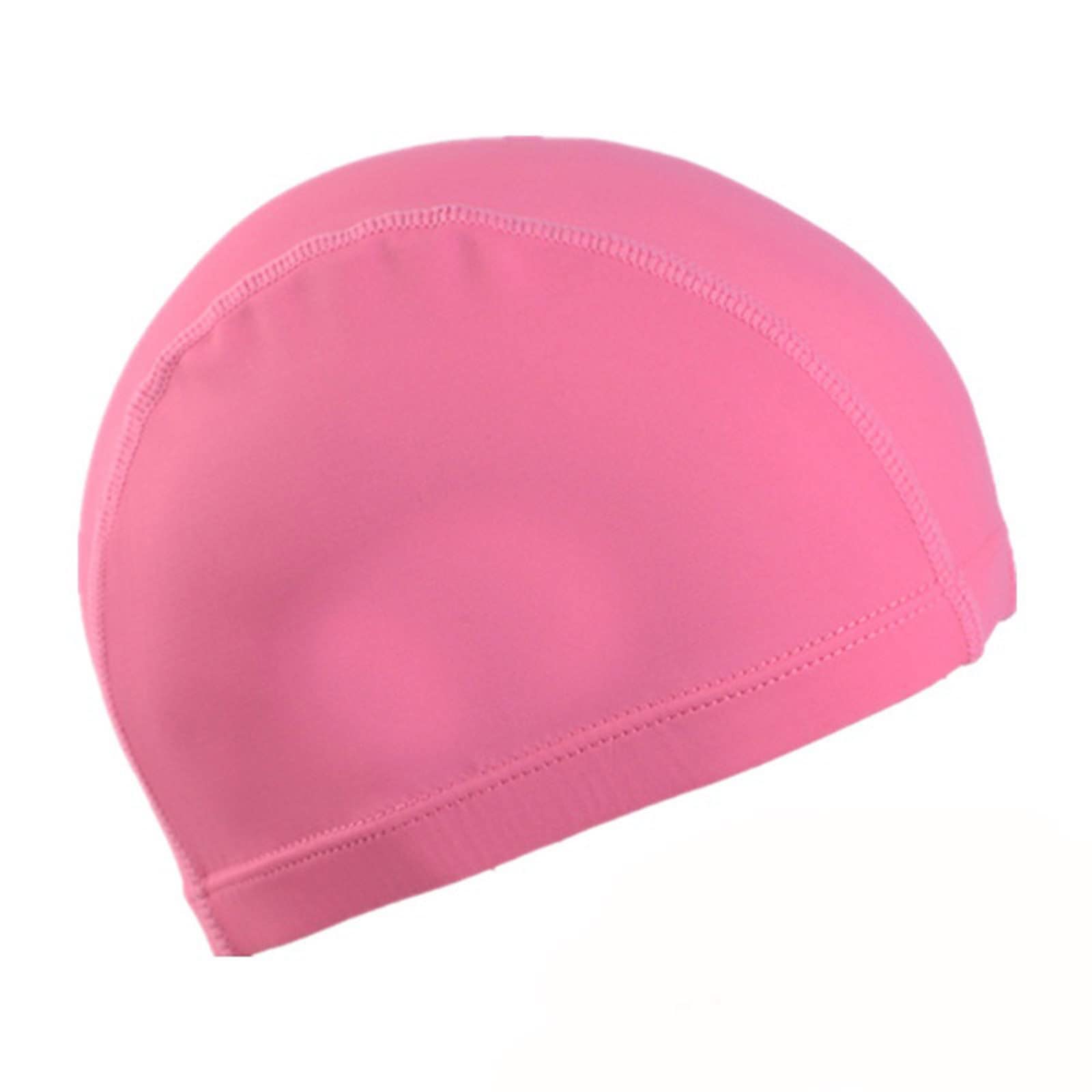 Casquette De Natation Taille Libre Bonnets De Natation Pour Hommes Femmes Élastique Nylon Oreille Protection Cheveux Longs Chapeau De Piscine Ultra Mince Bonnet De Bain (7)