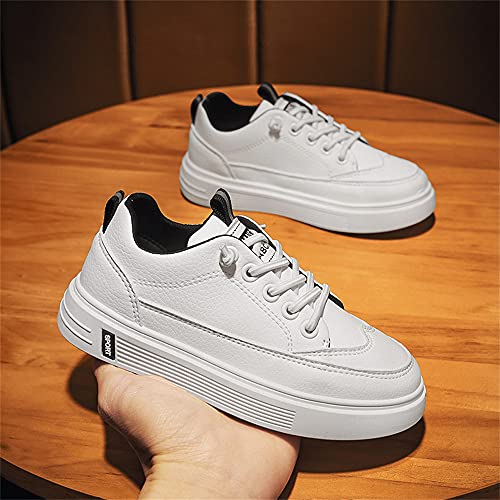 MATERUIEYES Boys' Shoes Big Boys Sport Shoes Soft Soled Small White Shoes Casual Board Shoes3