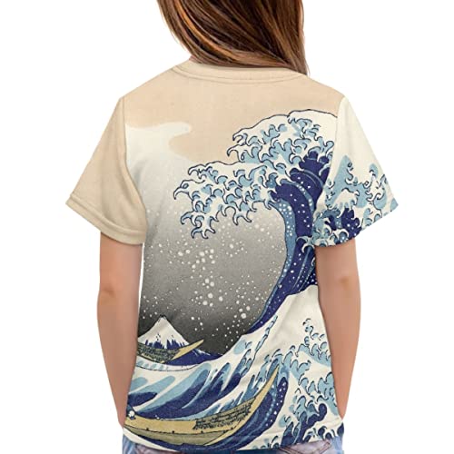 GLUDEAR Kids Paint T-Shirt Boys Girl Short Sleeve O Neck Casual Summer Tee Shirts 3-16 Years4