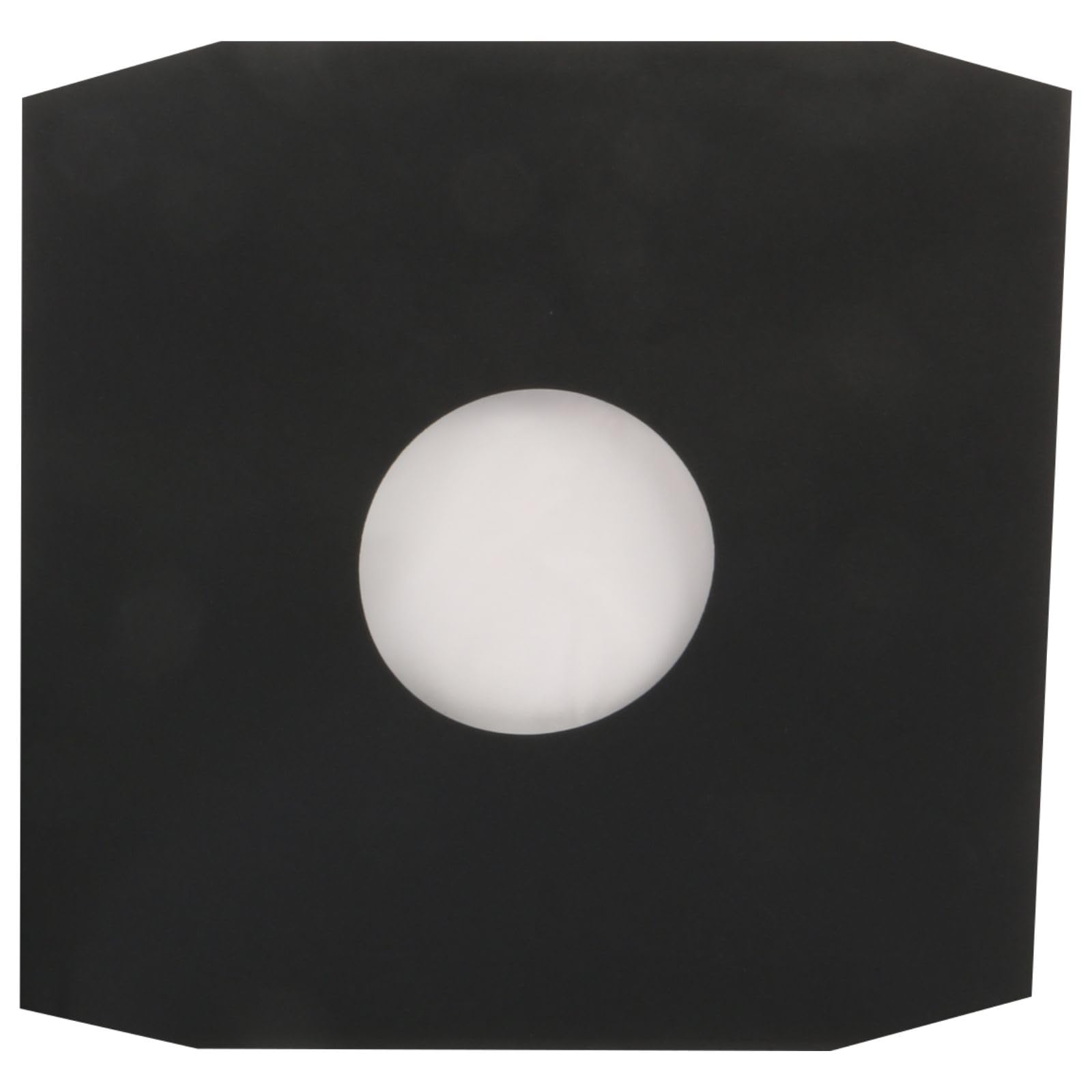 200 St. LP Schallplatten Innenhüllen schwarz mit Eckschnitt gefüttert Vinyl LP Maxi Single