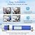 MewMore 75 GPD RO Membrane Filter with Housing, Replacement Reverse Osmosis Membrane Fit Home Under Sink RO Drinking Water Filter Purifier Filtration System with Wrench, 1/4" Fitting, Check Valve