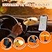 Mini Drum Crash Cymba Car Cymbal, Car Cymbal Air Vent for Car Dashboard - Drummers & Music Aficionados, Universal Vehicle Fit – Beat Boredom, Turn Traffic into a Jam Session (Gold)