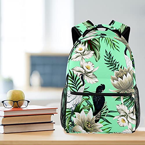 Sac à dos moineau multicolore pour étudiants de 29x20x40cm