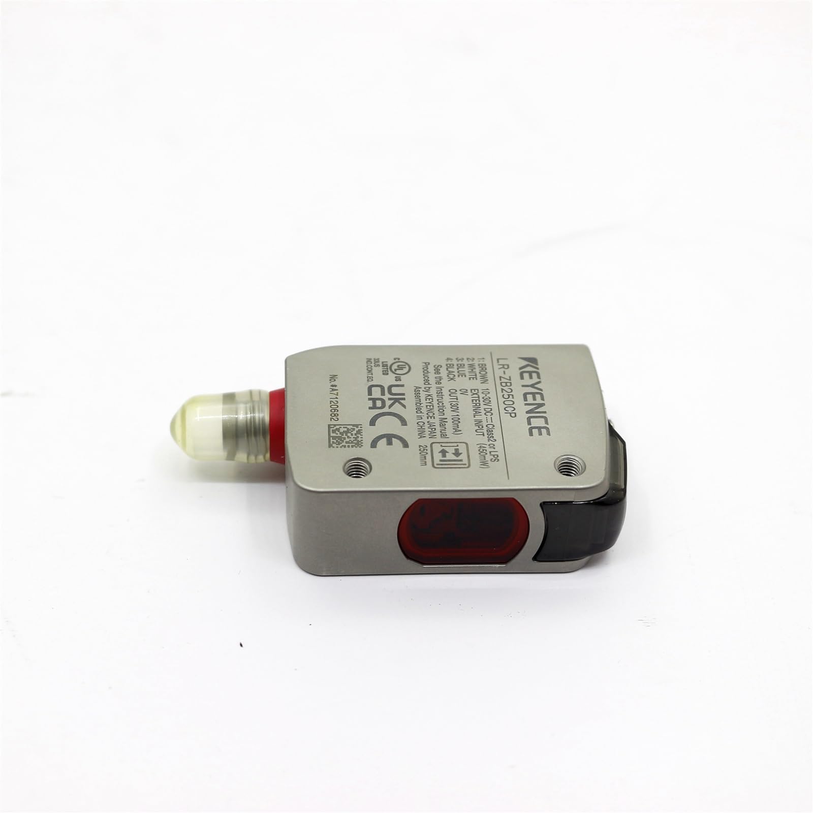 LR-ZB250CP czujnik laserowy przełącznik fotoelektryczny cyfrowy sprzęt do pomiaru odległości przemieszczenia