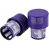 PRIMEGA 2 filtros de repuesto para Dyson Cyclone V10 SV12 Absolute Animal Total Clean HEPA prefiltro Dyson V10 SV12 sustituye a 969082-01 PRIMEGA 2 filtros de repuesto para Dyson Cyclone V10 SV12 Absolute Animal Total Clean HEPA prefiltro Dyson V10 SV12 sustituye a 969082-01