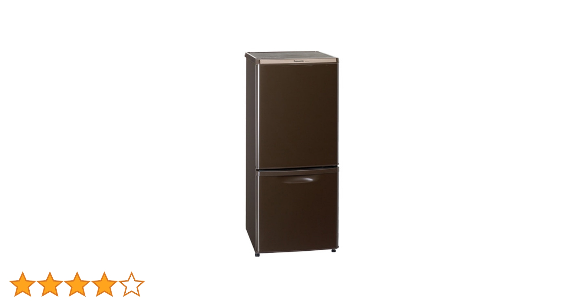 16.パナソニック 138L 2ドア冷凍冷蔵庫 NR-B147W-T2014年製 Amazon.co.jp: Panasonic 2ドア冷蔵庫 138L ブラウン NR-B147W-T