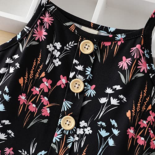 Colete casual para meninas de manga curta com estampa floral e shorts 2 peças conjunto e roupas cobe