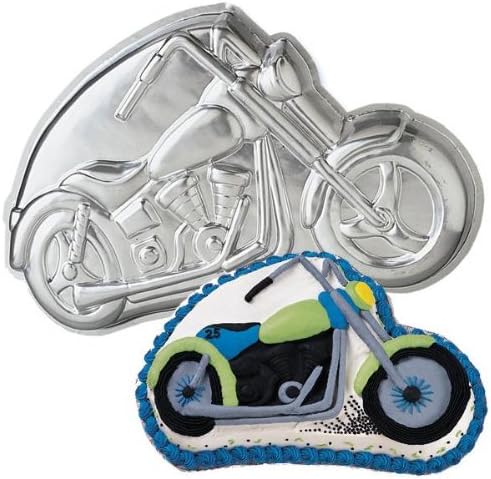 motorbike cake tin