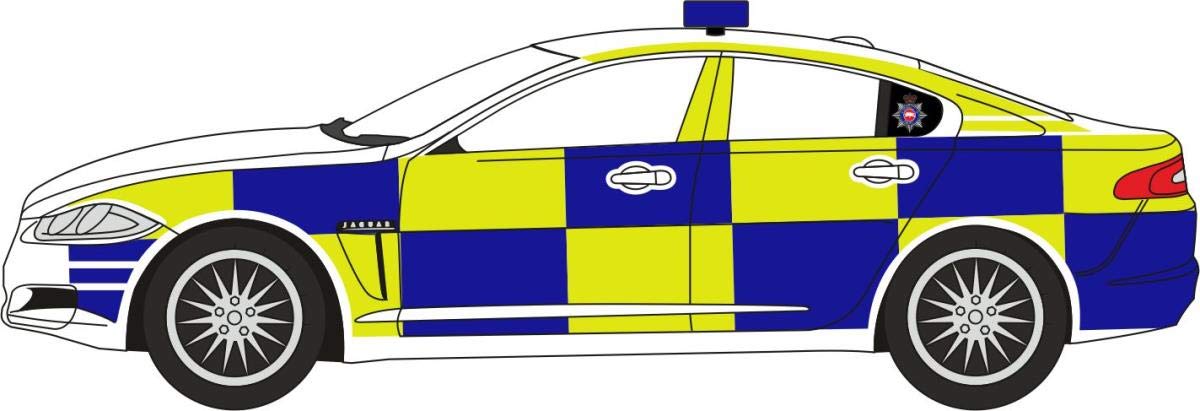 Oxford Diecast Police Jaguar Xf