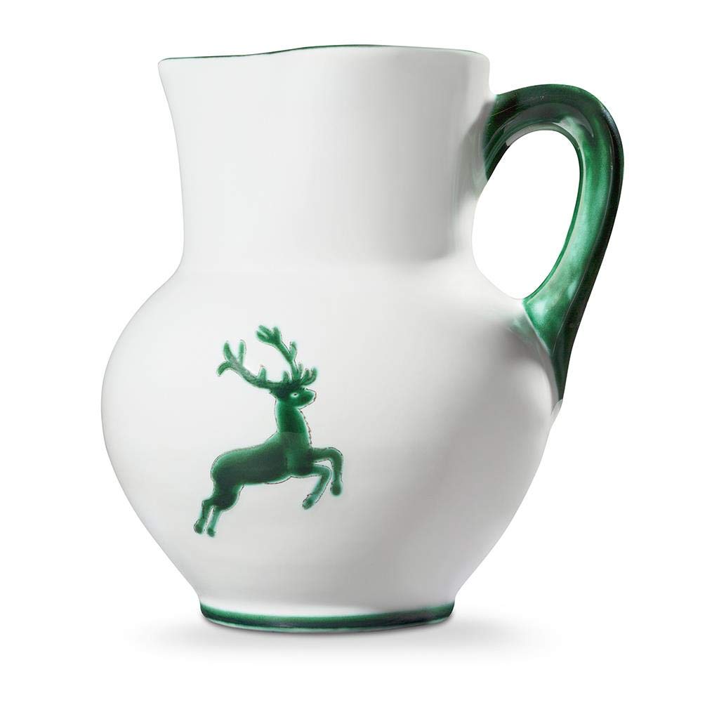 Ciotolina Quadrata Gmundner 0324saqu09 – Cervo Verde, 9x9 Cm, Fatta A Mano In Austria, Microonde E Lavastoviglie