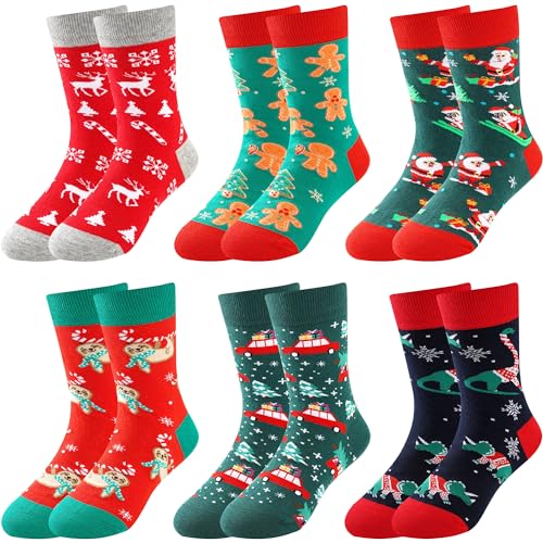 Chaussettes de Noël pour enfants BONANGEL, le cadeau amusant et doux