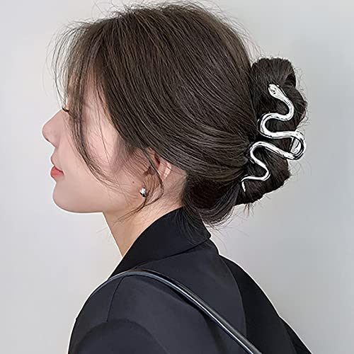 Pinzas Grandes de Metal para Cabello Tipo Mariposa 2 Piezas miniatura 4