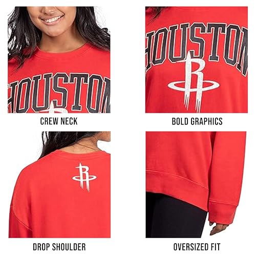 Sudadera de la NBA para mujer Ultra Game extra suave y oversize 3
