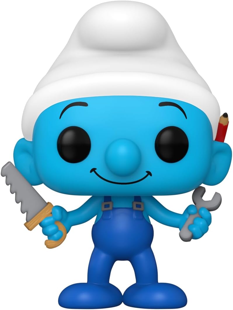 Funko POP! TV: Papa Smurfs - Handy Papa Smurf - Smurfs - Collectable Vinyl Figure - Gift Idea - Official Merchandise - for Kids & Adults - TV Fans - Model Figure for Collectors and Display