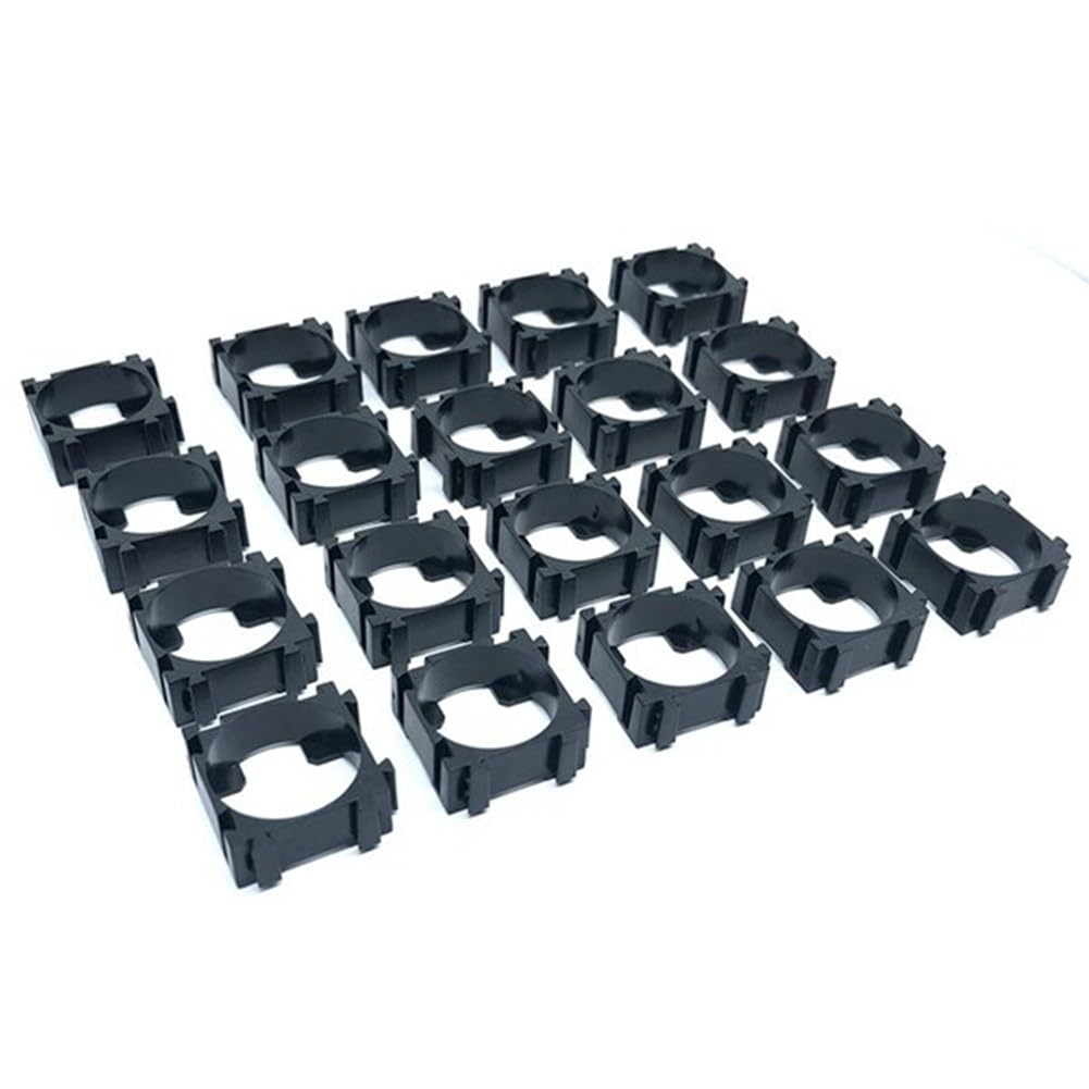 1000 piezas 18650 - Soporte de batería de iones de litio para almacenamiento de batería portátil, pilas cilíndricas, soporte espaciador de bricolaje duradero