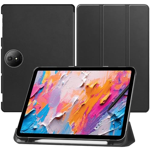 For TCL �^�u���b�g NXTPAPER 11 Plus ��p�P�[�X TCL �^�u���b�g 11.5�C���` 2026���o�� �p�J�o�[(�u���b�N) | �y���X���b�g���� �O�܂� �}�O�l�b�g�J�� �X�^���h �����h�~ �X���[�v�@�\�t�� �X�^���h�@�\ ���^ 