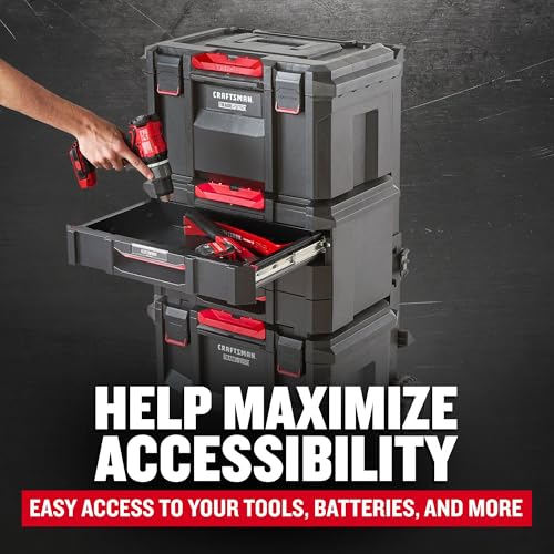 Image of CRAFTSMAN Tradestack 3 Drawers Unit (CMST21405)