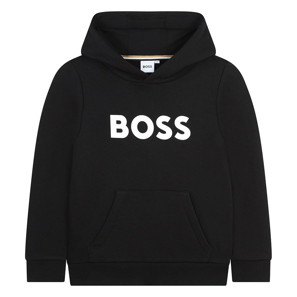 Boss - Junior Hoodie - Black - Size 8Y