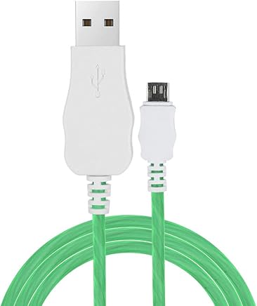 CAOQAO ?LED Cargador Cable 1M - Compatible with Samsung, For Xiaomi, For Meizu, For Huawei, For HTC and Pad CAOQAO ?LED Cargador Cable 1M - Compatible with Samsung, For Xiaomi, For Meizu, For Huawei, For HTC and Pad