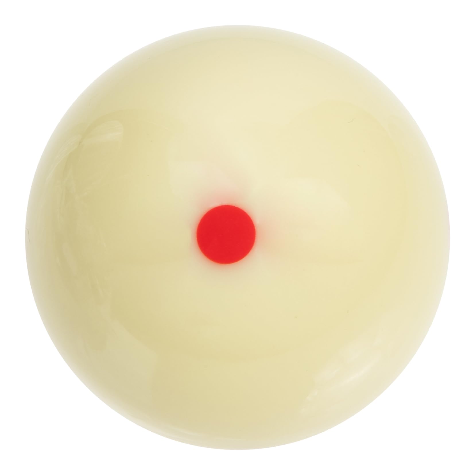 SUPVOX Billiard White Ball Standard Pool Ball ? ? Billiards Practice Pool Training Mini Billiards Snooker Practice with Face White Billiard Training Tool Red Resin