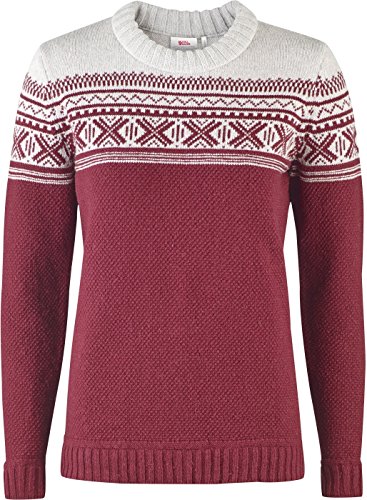 Preisvergleich Produktbild FJÄLLRÄVEN Övik Scandinavian Sweater Women - Dark Garnet