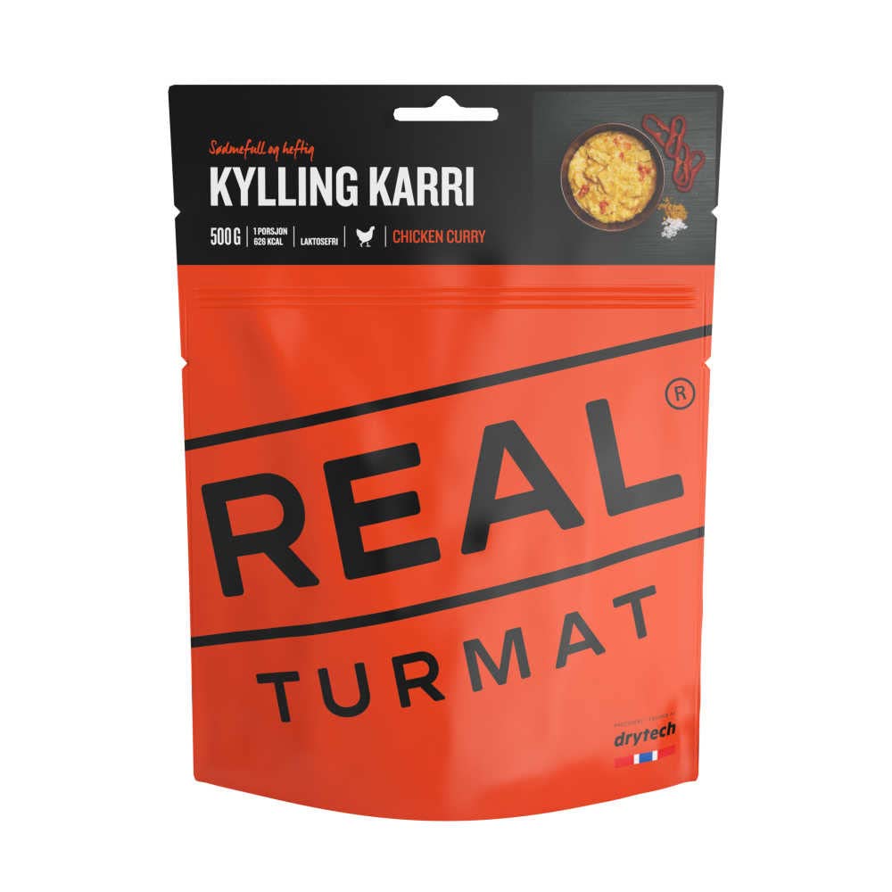 Real Turmat Pollo al Curry, Comida al Aire Libre