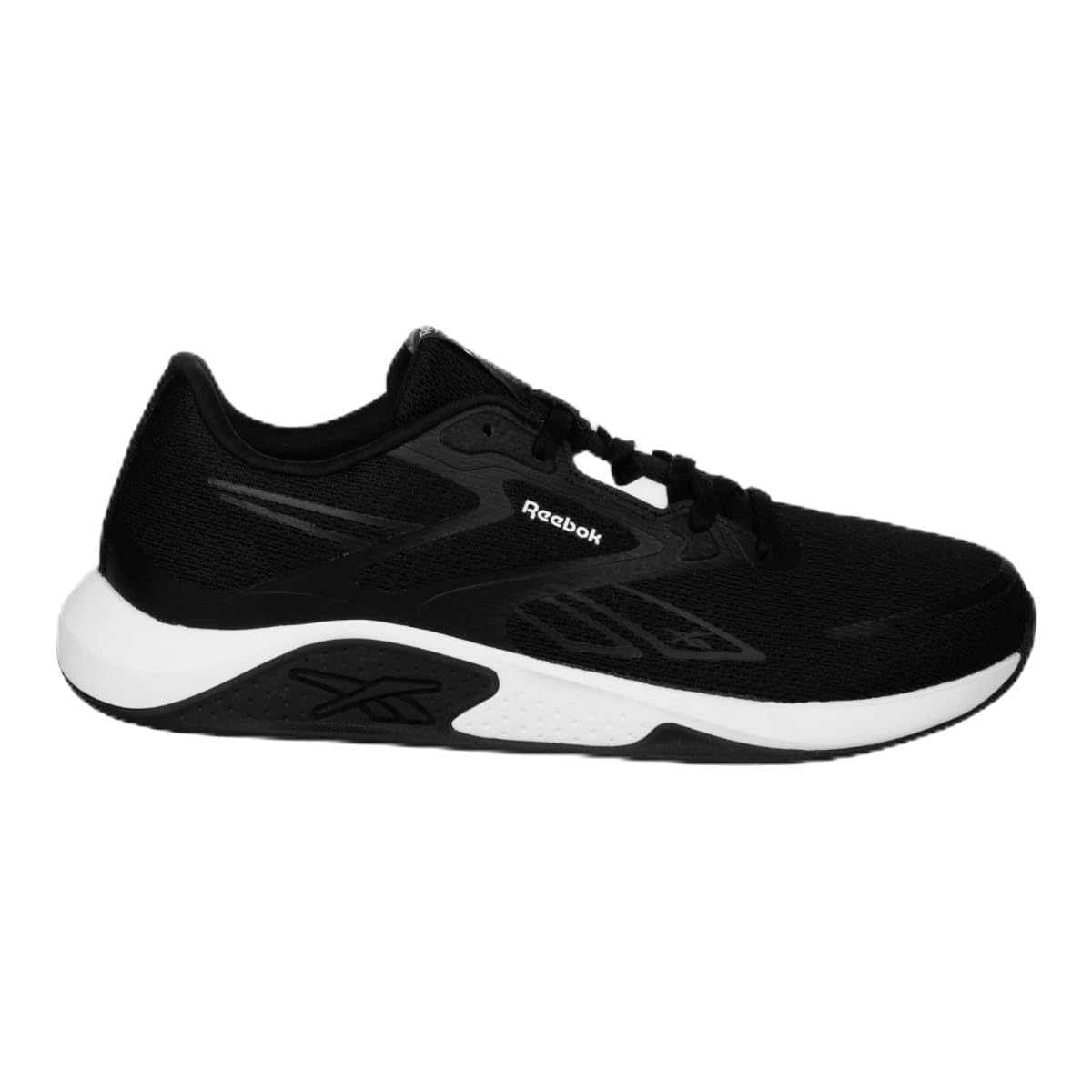 Reebok Women's Nanoflex TR 3 Trainers, Black/White, 35 EU