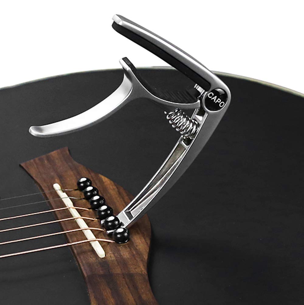 エレキギター ピック カポ付き カポタスト カポ ギター アコースティックギター アコギ