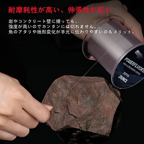 ランケル（RUNCL） フロロカーボンライン ショックリーダー 274m 457m 914m (1号 1.2号 1.5号 2号 2.5号 3号 3.5号 4号 5号 6号 7号 8号) ナイロンライン フロロマイスター フロロライン クリア 5lb-32lb 5枚目