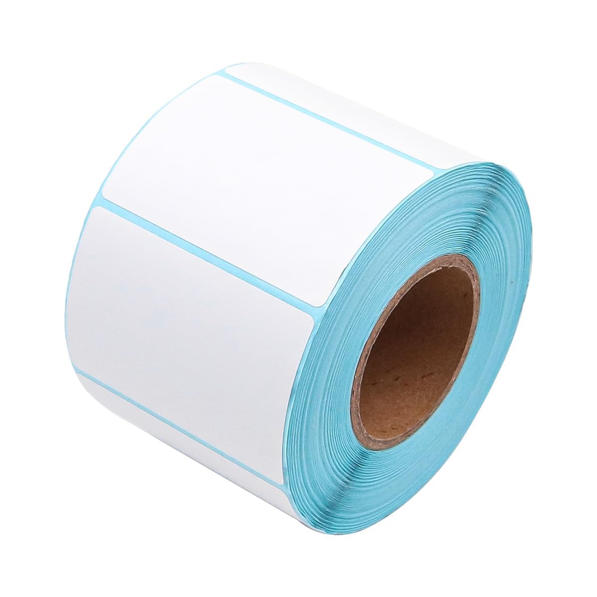 Set di 5 etichette adesive in carta termica, 60 x 40 mm, per un totale di 4000 etichette vuote per spedizioni, antigraffio, impermeabili, resistenti all'olio, per stampanti termiche